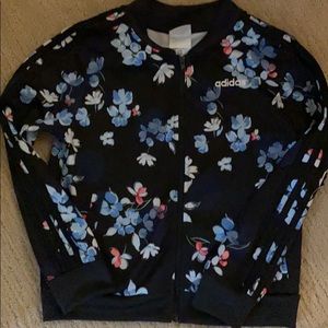 Girls adidas zip up